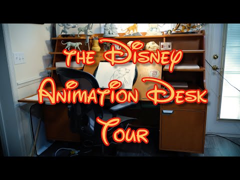 Disney Animation Desk Tour with Aaron Blaise