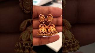 New 22k gold temple jhumka design #shorts #viralshort