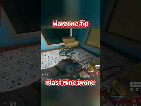 Warzone Tip: Blast Mine Drone #warzone #callofduty #nocommentary