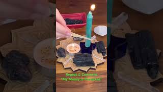 Comment “My Money Is Protected” for Powerful money protection spell. #crystalreikihealer #rituals