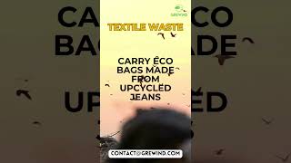 Reduce Textile Waste by Upcycled Bags #upcycledbags #ecofriendly #greenliving #sustainableliving