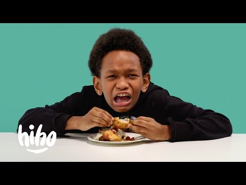 Kids Try Chicken Wings From Around the World | HiHo Kids