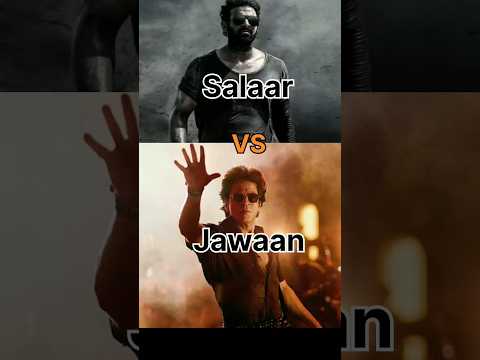 Salaar vs Jawaan 3 Days BOC Comparison | #salaarboxofficecollection #jawaan #prabhas #srk #newmovies