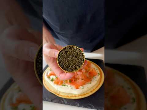 Caviar Breakfast Pancakes 🥞