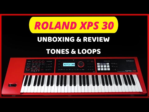 ROLAND XPS 30 || UNBOXING REVIEW || TONES LOOPS DEMO || Best Keyboard Under 60000 || Lakshminivasa