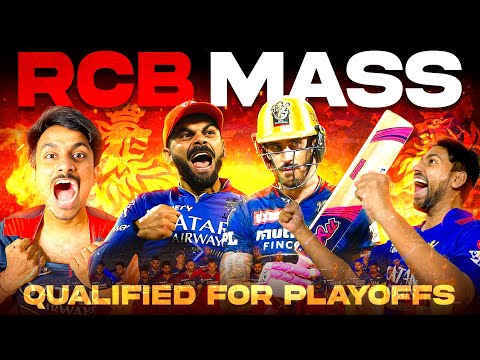 The RCB Playoffs Vlog | RCB Vs CSK | (Accidentally deleted the old video)