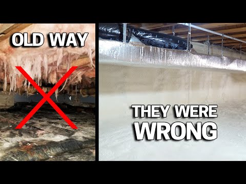 MINDBLOWING Crawlspace Transformation - Next Level ENCAPSULATION