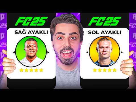 SOL AYAKLI TAKIM vs SAĞ AYAKLI TAKIM // FC 25 ALL-STAR