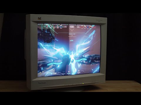 Valorant on a ViewSonic P810 CRT Monitor