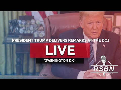 LIVE REPLAY: President Trump Delivers Remarks at the DOJ - 3/14/25