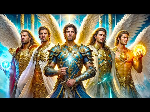 FIVE ARCHANGELS MICHAEL, RAFAEL, GABRIEL, URIEL, CHAMUEL | ATTRACT WEALTH, MONEY, LUCK, BLESSING