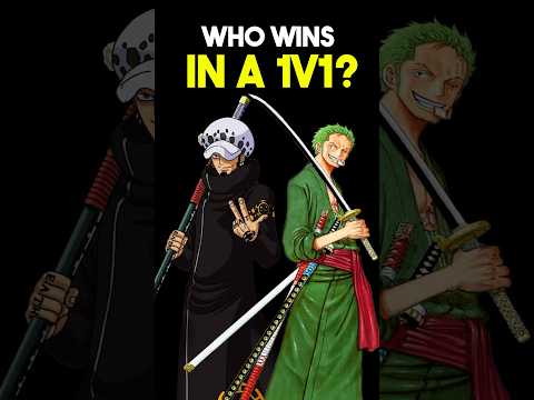 Who do you think wins? #onepiece #roronoazoro #trafalgarlaw #anime