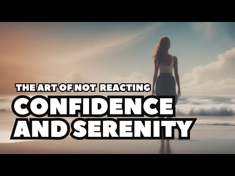 Confidence and Serenity: The Art of Not Reacting