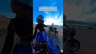 In need of another biker trip with my girls 🤍 #bikerchick #360camera #bikergirl #360video