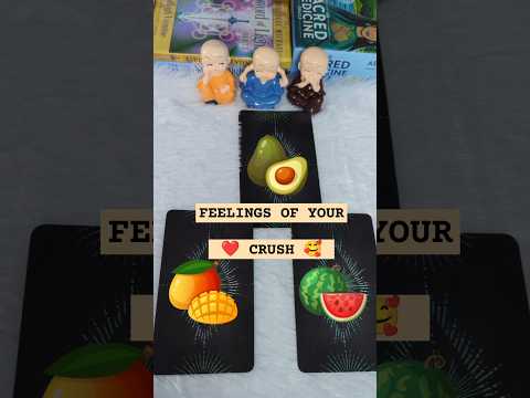 🥰❤️ WHAT DOES YOUR CRUSH THINK ABOUT YOU ? | PICK A CARD TAROT READING| PICK A CARD #tarot #shorts