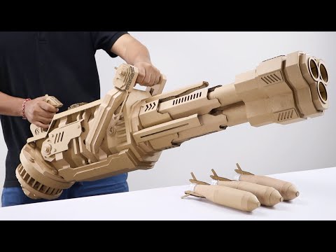 Ultra Giga Launcher | Amazing DIY Cardboard Craft