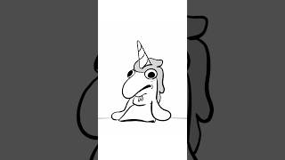 Unicorse Whats Your Favourite Food? 😅 (Animation Meme) #shorts