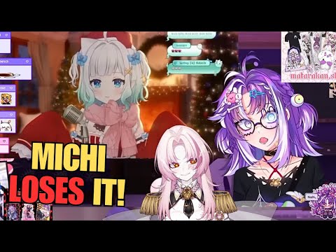 Matara Reacts to Michi losing it to Mint singing Santa Baby