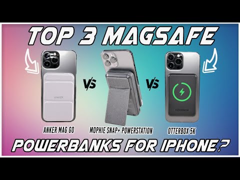 TOP 3 MagSafe Powerbanks for iPhone in 2022? | Best Apple Battery Pack Alternatives?