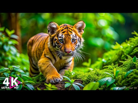 Baby Animals 4K - Mischievous Moments With Baby Animals And Relaxing Music