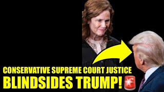 Justice Amy Coney Barrett Just Pulled A FAST ONE On TRUMP🚨