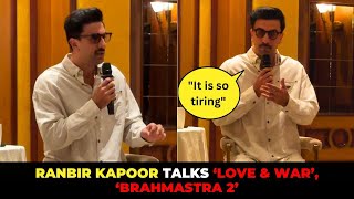 Ranbir Kapoor Spills Secrets About 'Love & War' & Teases 'Brahmastra 2'!