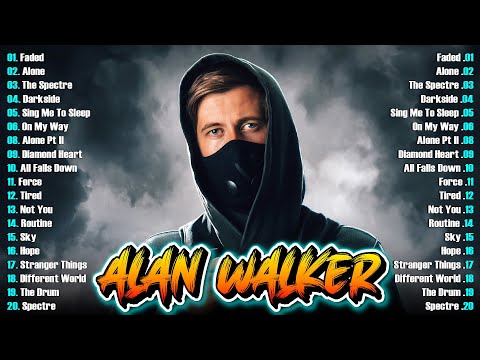 Alan Walker Songs Playlist 2025 -The Best Of Alan Walker-Greatest Hits Full Album 2025 With Lyrics