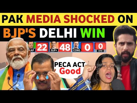 LIVE🔴 BJP'S DELHI ELECTION RESULTS & PECA ACT IN PAKISTAN, PAK YOUTUBERS REACTION, SOHAIB CHAUDHRY