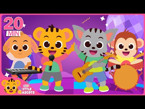 ✨Hands In The Air + Dancing Like An Animal + more Little Mascots Nursery Rhymes & Kids Songs