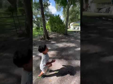 Son works out with dad #shorts