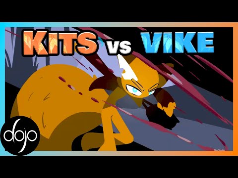 Kits vs Vike - A Kitsumii Fox Duel Animation #2 (by NotSoProish)