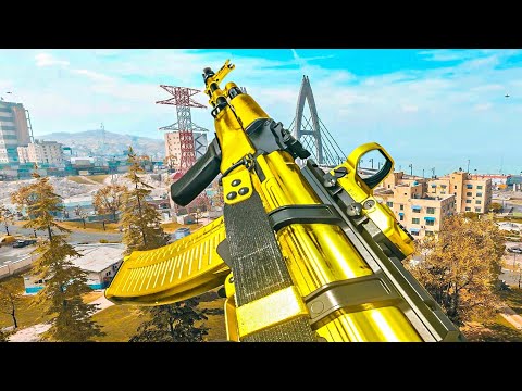 WARZONE URZIKSTAN GOLDEN AK-74 GAMEPLAY! (NO COMMENTARY)