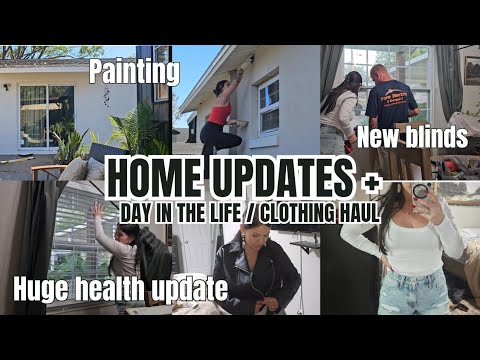 Small Home updates / Day in the life! Diagnosed with alopecia! Health update