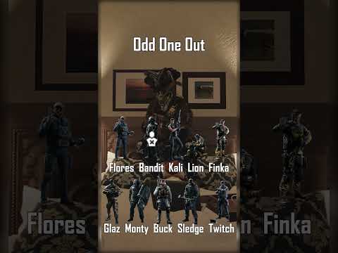 Odd One Out - Siege Edition Ep 2 #r6s #rainbowsixsiege #gaming