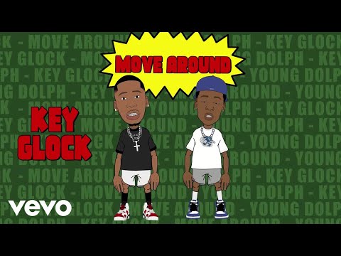 Key Glock - Move Around (Visualizer)