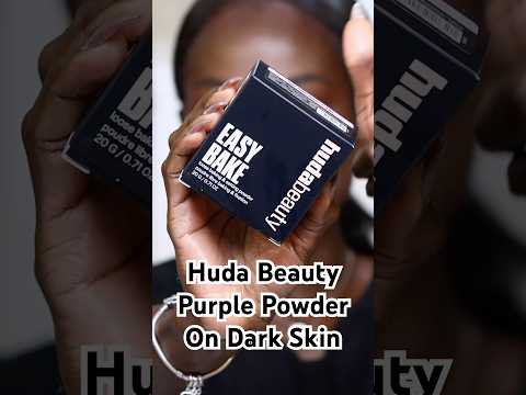 Huda Beauty Purple Powder And How I’d Use It! @Hudabeauty