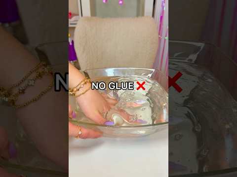 2 INGREDIENT NO GLUE SLIME! 😱😳🫧 How to Make Slime WITHOUT Glue & Activator