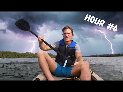 STRANDED IN A LAKE 24 HOURS