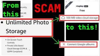 Nixplay picture frame commits marketing fraud by turning unlimited into 500 mb & not changing ads