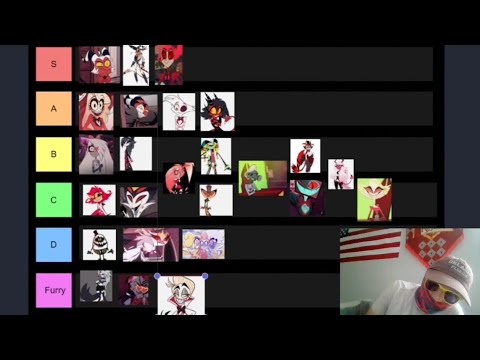 Hazbin Hotel/Helluva Boss Characters Tier List (OUTDATED)