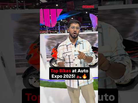 Top Bikes at Auto Expo 2025! 🏍️🔥 #Overdrive #Bike