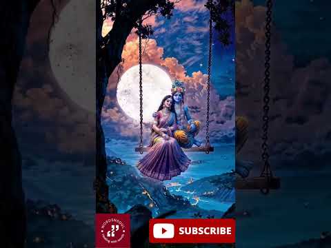 Divine Harmony: Evening Bliss with Shri Krishna’s Grace #trending #shorts