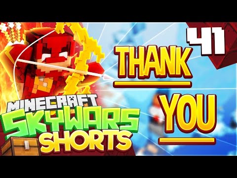 500 SUBSCRIBERS (MINECRAFT SKYWARS SHORTS #41)