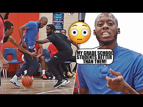 Substitute Teacher Plays Pick Up Basketball In The HOOD & Goes OFF! ISO HOV is TOO DISRESPECTFUL!