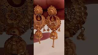 fancy gold new design earring #shortsfeed #goldringdesign #shortvideo #gold #ring #bellychain