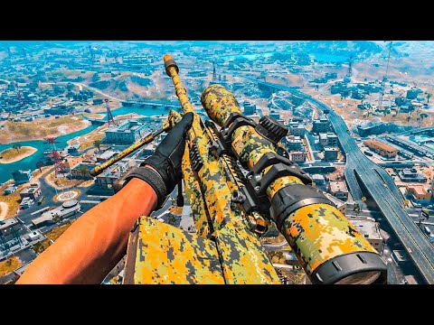 Call of Duty Warzone URZIKSTAN Solo Sniper Gameplay! (No Commentary)