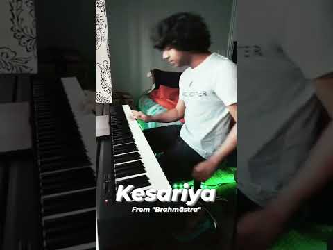 Kesariya from "Brahmāstra" (Piano Cover) #shorts #pianoshorts #brahmāstra #kesariya #aliaabhatt