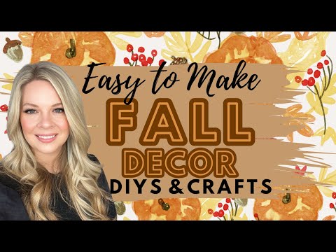 🍁 Fall DIYs that are easy to create on a budget