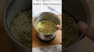 सुकी भेळसाठी चटणी | sukhi bhel chutney  @swadshidoricha