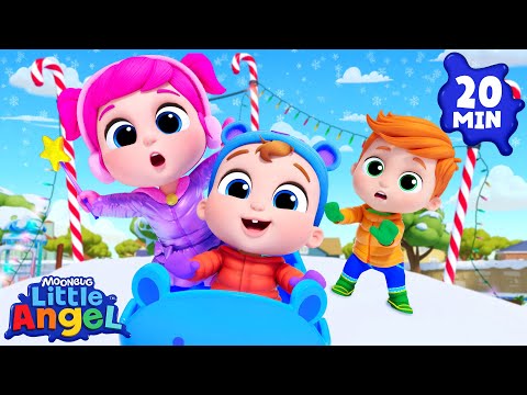 Jill’s Frozen Snow Palace! | Little Angel Kids Songs & Nursery Rhymes